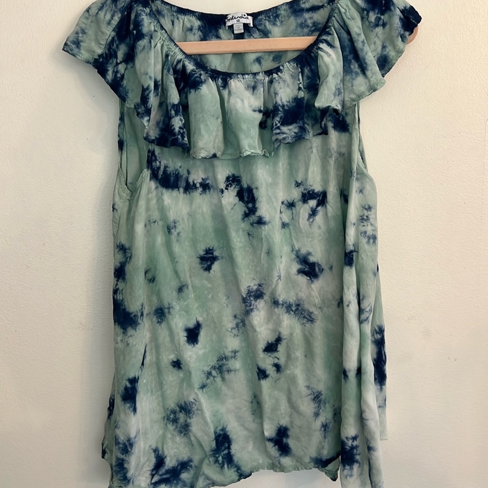 Adorable girls Splendid tie dye top